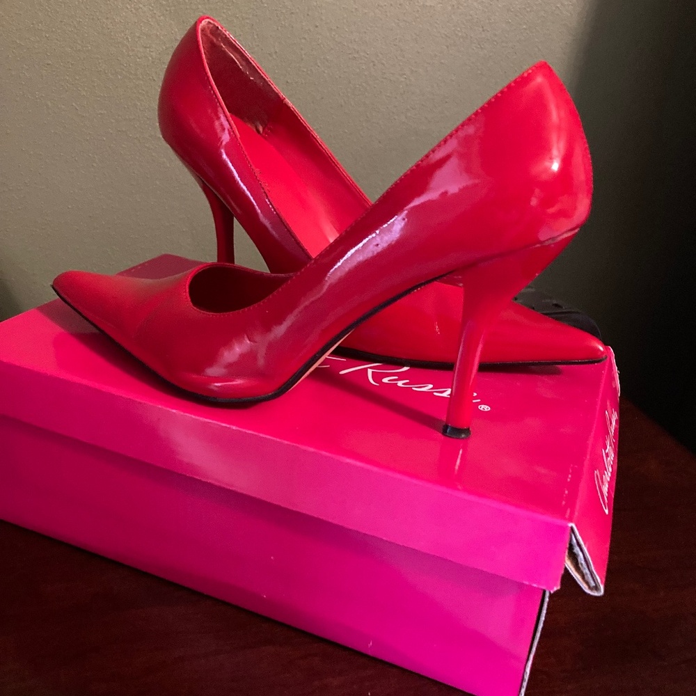 Size 9 Charlotte Russe red heels